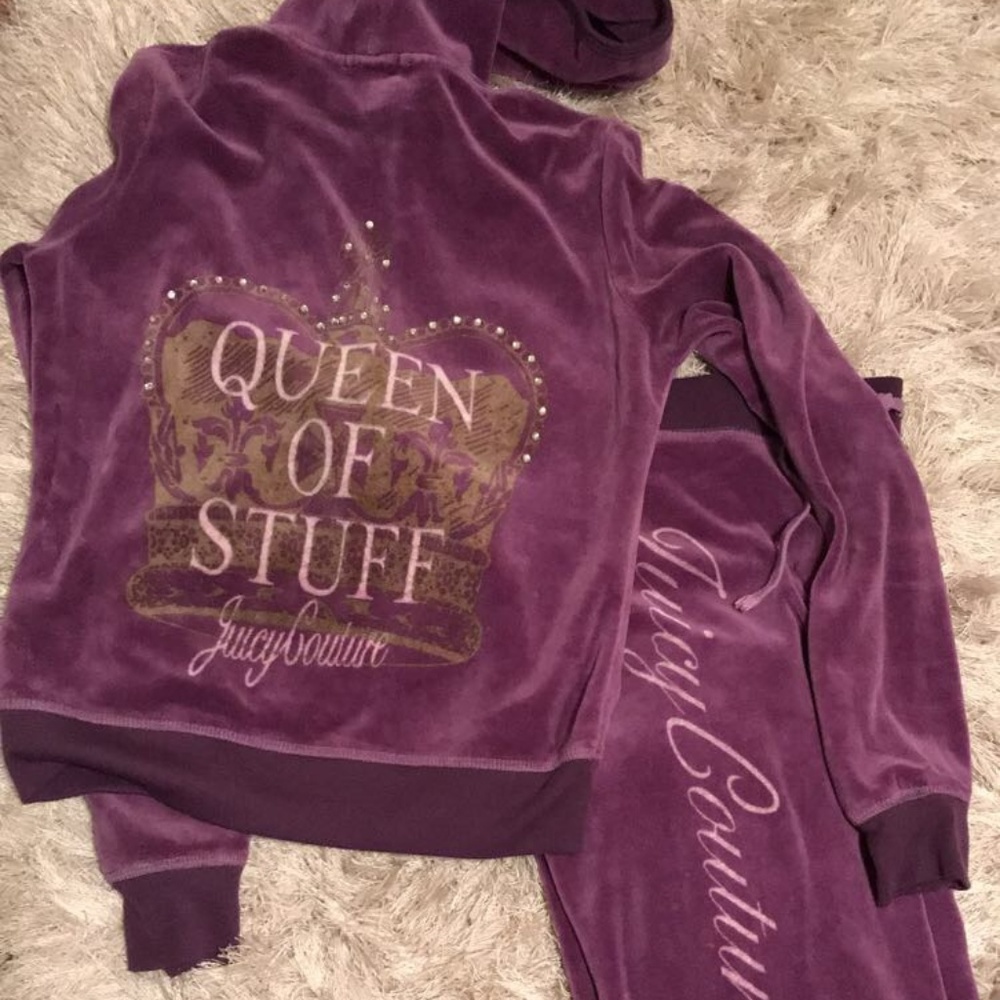 Juicy Couture Velour Track Suit